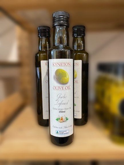 Garlic infused Olive Oil - Kyneton Olive oil image 0