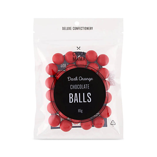 Chocamama - Dark Orange Chocolate Balls 85g image 0