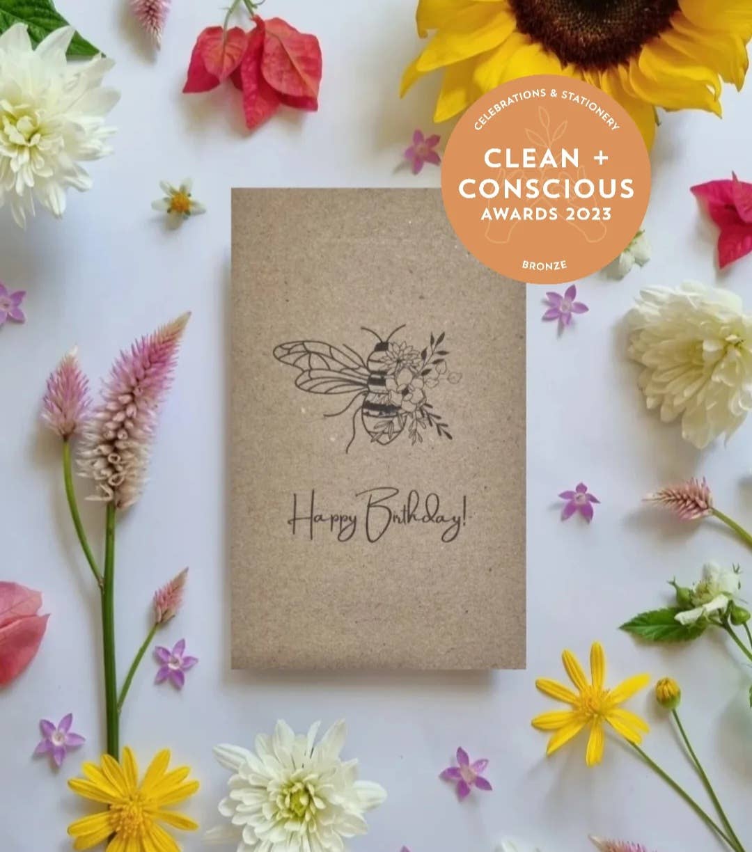 Bee Kind Australia - Happy Birthday Beeautiful - Australian Flower Seeds