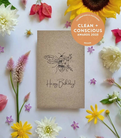 Bee Kind Australia - Happy Birthday Beeautiful - Australian Flower Seeds