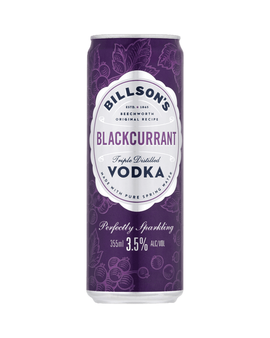 Billsons Vodka Blackcurrant Can 355mL image 0