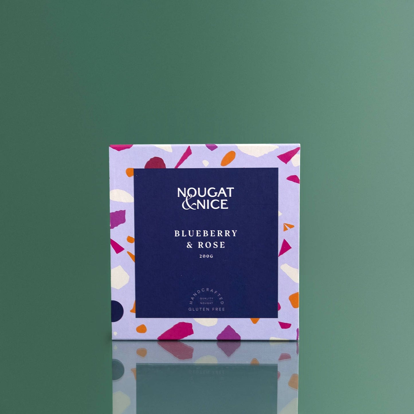 Nougat & Nice - Blueberry & Rose Nougat | 200g Box