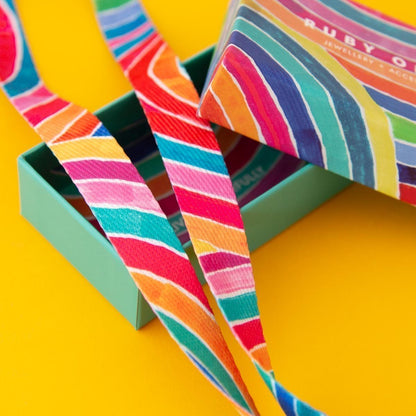 Ro X Lordy Dordie Rainbow Lanyard