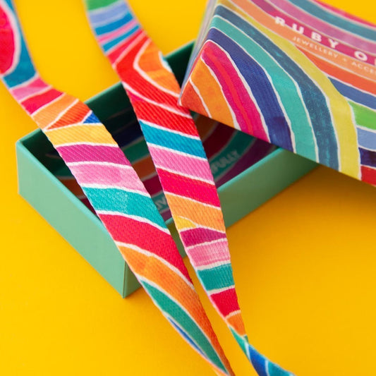 Ro X Lordy Dordie Rainbow Lanyard