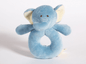 MiYim 100% Organic Cotton Ring Rattles Elephant image 0