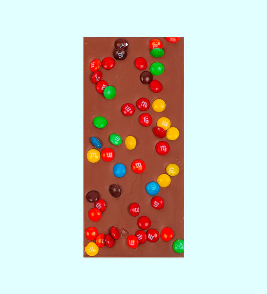 Freckleberry -  Premium Belgian Chocolate Block - mini m&m's image 0