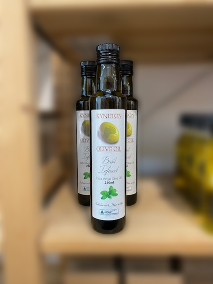 Basil infused Olive Oil - Kyneton Olive oil image 0