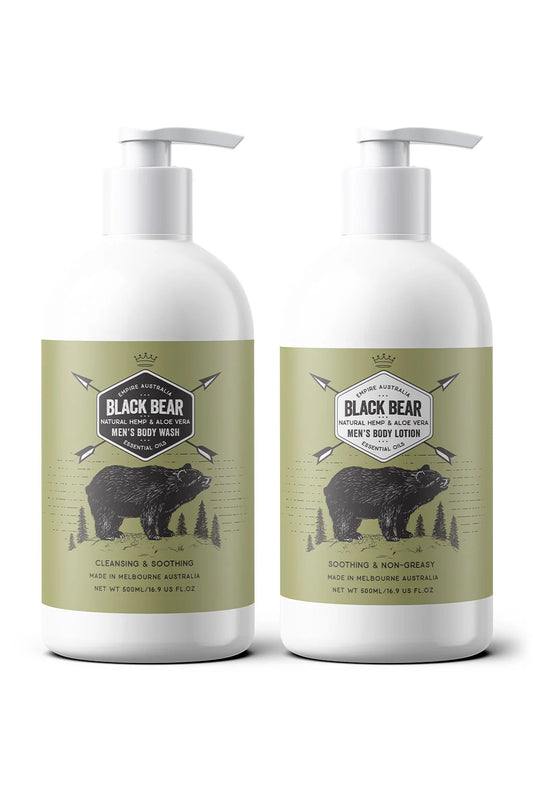 Empire Aus - Black Bear - Mens body care set