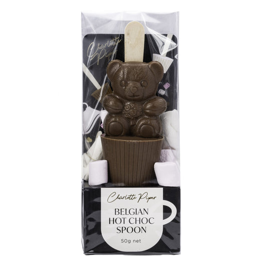 Charlotte Piper - Hot milk chocolate Bear spoon