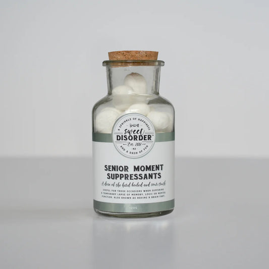 Sweet Disorder - Senior Moment Suppressants