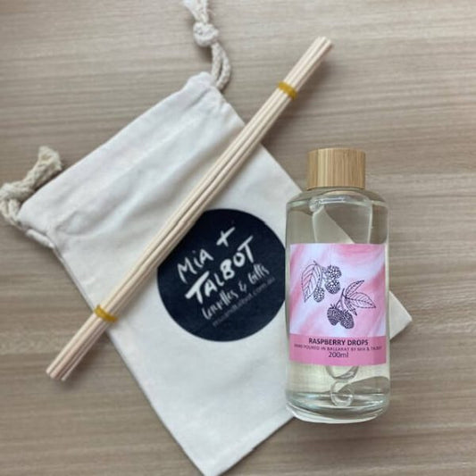 "Raspberry Drops" - Reed Diffuser