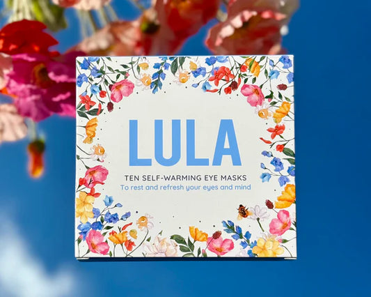 Lula - MIXED BOX OF 10 Self warming eye masks - 2 OF EACH SCENT