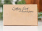 Getting Lost - Decluttering Edition