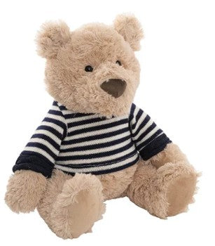 Koch & Co - Teddy Bear Frank w Knitted Top Plush Soft Toy Brown (35cmST)