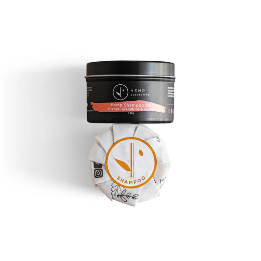 Natural Hemp Shampoo Bar with Orange, Grapefruit & Lemon