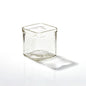 koch & co - Glass Votive Candle Holder Cube Clear (7.5x7.5x7.5cmH)
