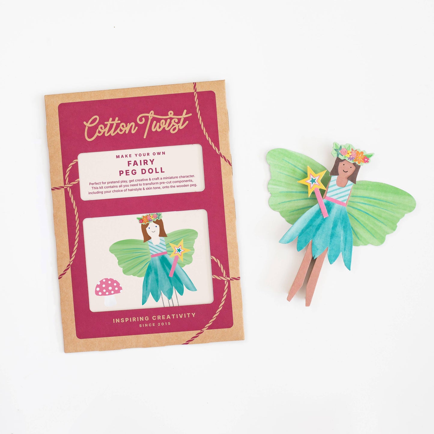 Cotton Twist - Make Your Own Fairy Peg Doll