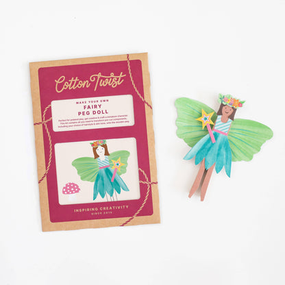 Cotton Twist - Make Your Own Fairy Peg Doll