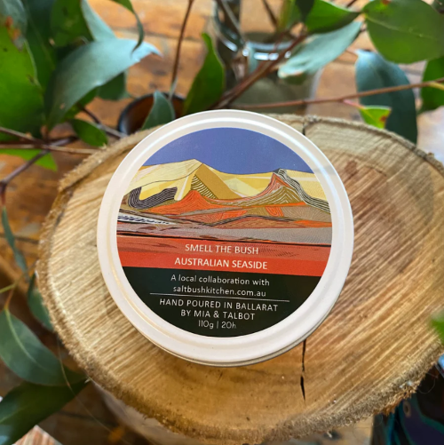 Saltbush Kitchen Candle Collab - Australian Seaside - Tin image