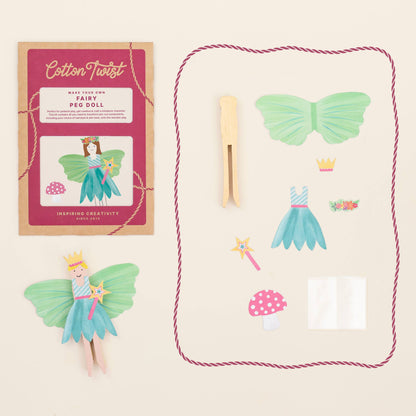Cotton Twist - Make Your Own Fairy Peg Doll