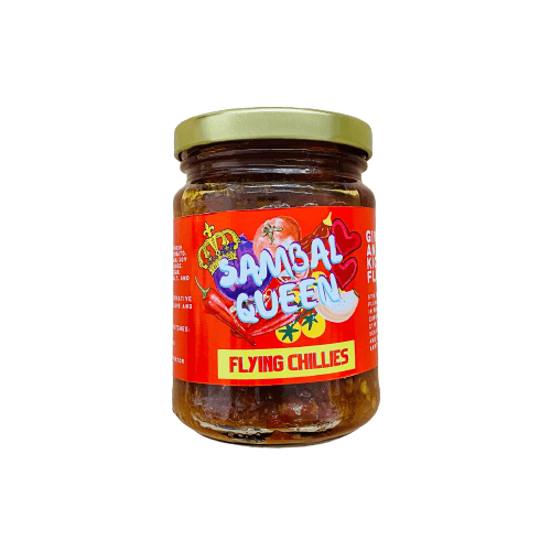 Sambal Queen- Chilli Paste - Flying Chillies- 247g image 0