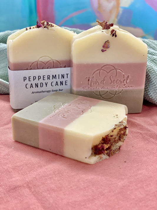 Third Secret Soap - Peppermint Candy Cane125g image 0