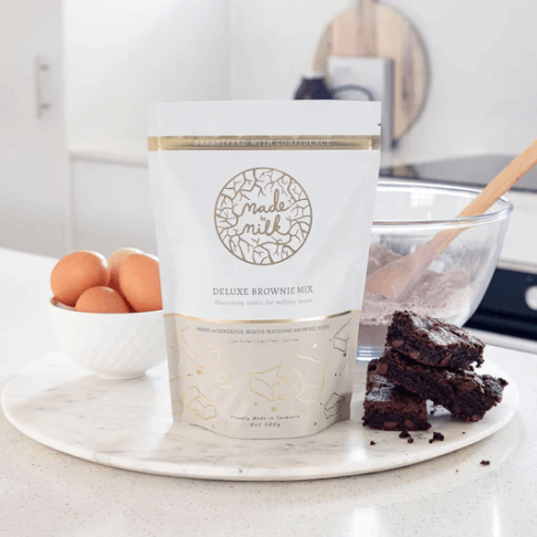 Deluxe Brownie Mix - Low Gluten/Dairy Free 300g- Made to Milk image 0