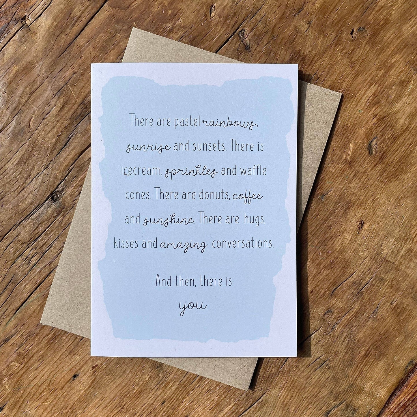 To & From Cards - And Then There Is You