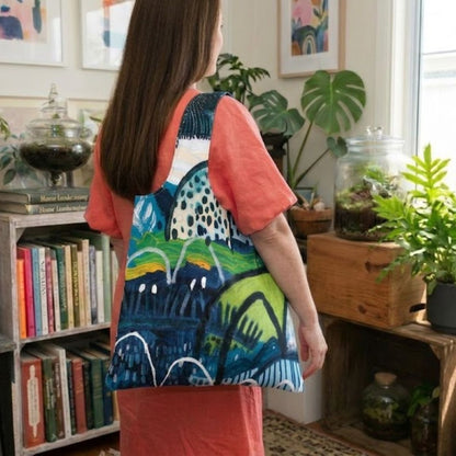 Summer Rain Reusable Shopping Bag