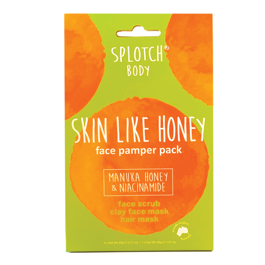Splotch - Manuka Honey & Niacinamide Skin Like Honey..Face Pamper Pack