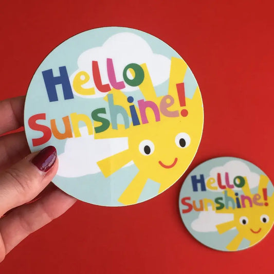 Poppekins - Hello Sunshine Melamine Coaster