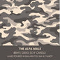 "The Alpha Male" -  Glass Tumbler Candle - 48hr
