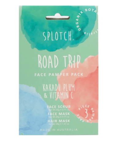 SPLOTCH KAKADU PLUM & VITAMIN C ROAD TRIP FACE PAMPER PACK image 0