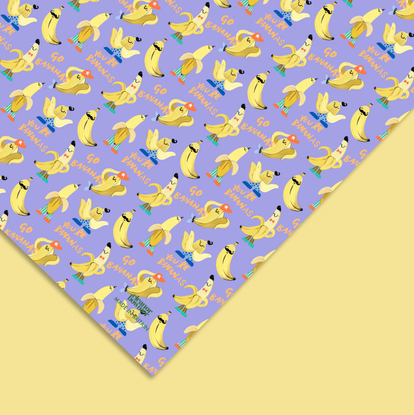 Eleanor Bowmer - Gift Wrap - Go Bananas