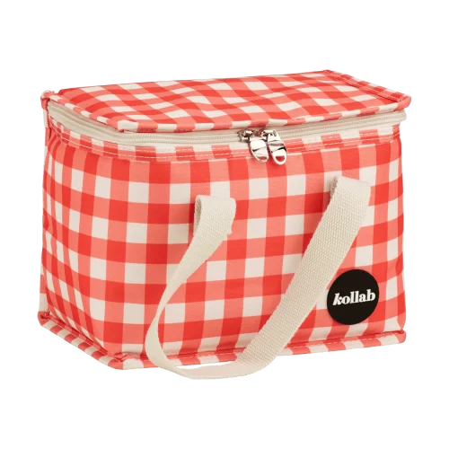 Kollab -Lunch Box Red Check image 0