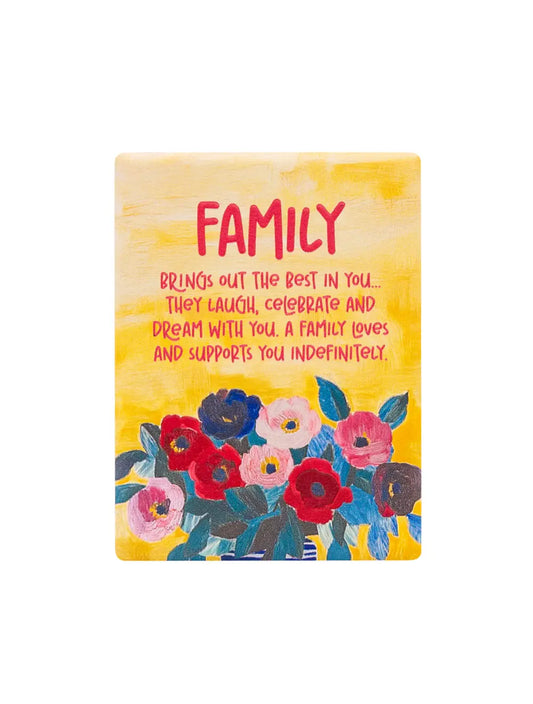 Billie Family Ceramic Magnet