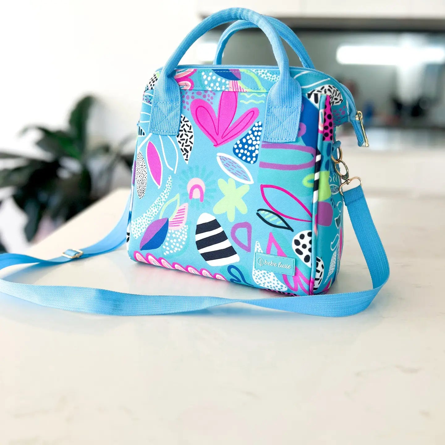 Bebe Luxe - Rainbow Pop Cross Body Lunch Bag
