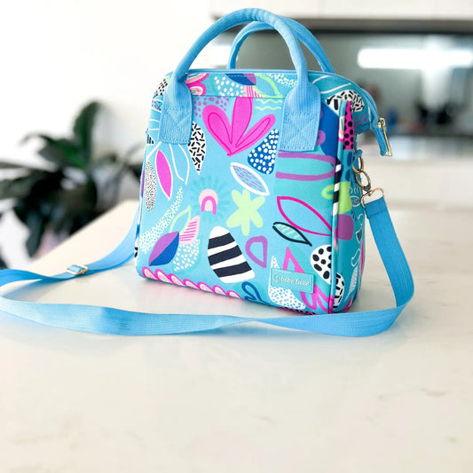 Bebe Luxe - Rainbow Pop Cross Body Lunch Bag
