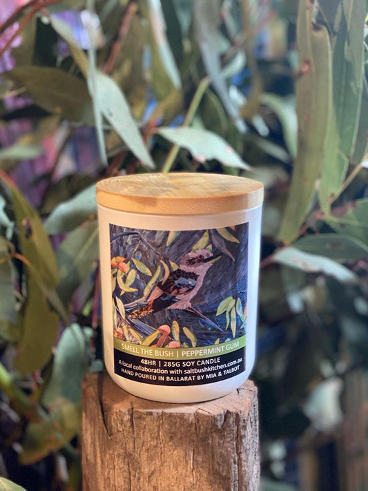 Saltbush Candle Collab - Peppermint Gum image 0