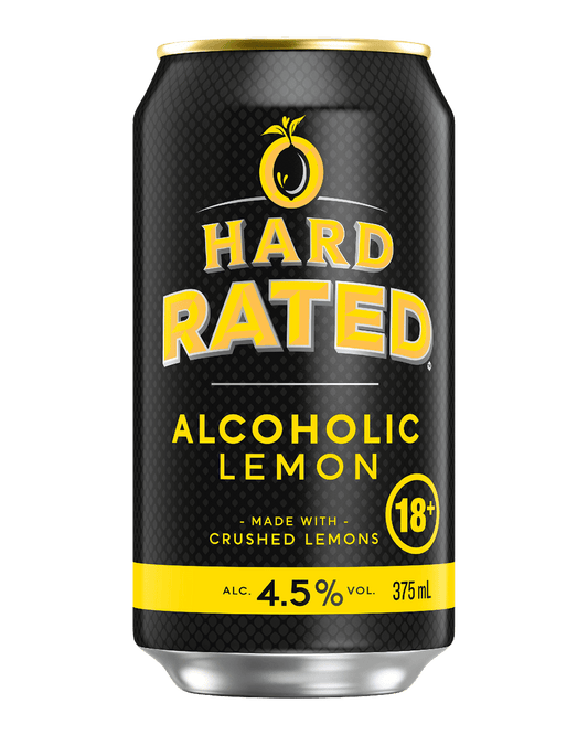 Hard Rated Alcohol Lemon Can 375ml image 0