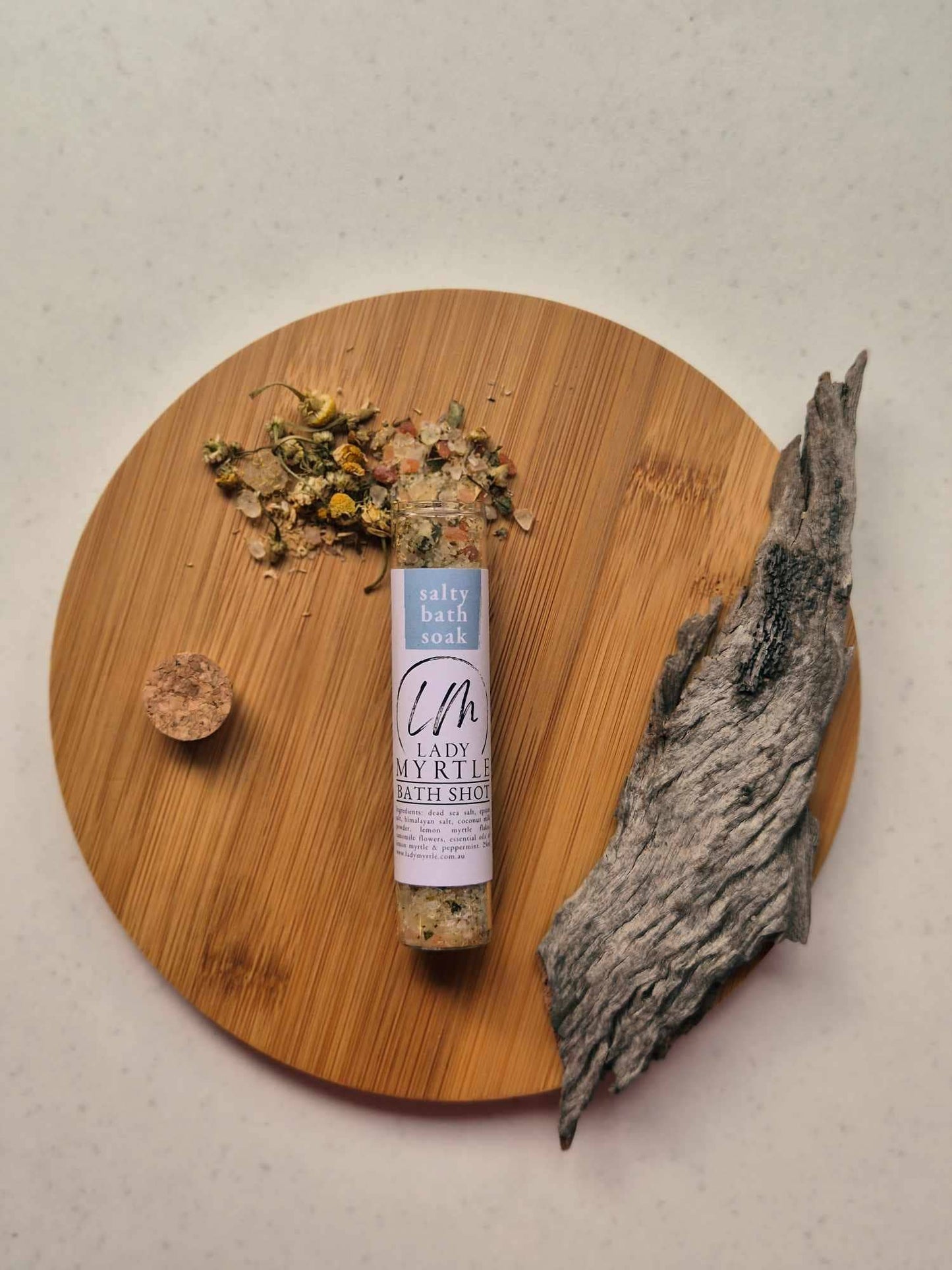 Lady Myrtle - Salty Bath Soak - Bath Shot 25ml
