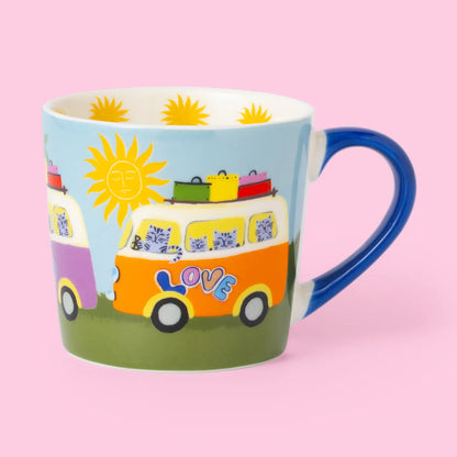 Eleanor Bowmer - Mug - Sunshine Campervan