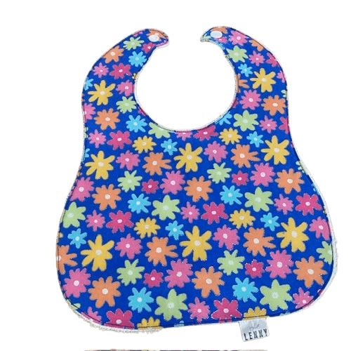 Brights Floral Feeding Bib image 0
