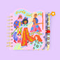 Eleanor Bowmer - Girls Rule Shaped Notebook & Pen