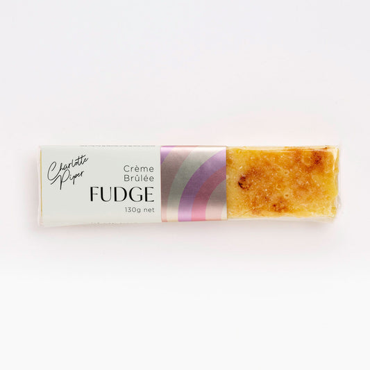 130g Creme Brulet Fudge - Charlotte Piper image 0