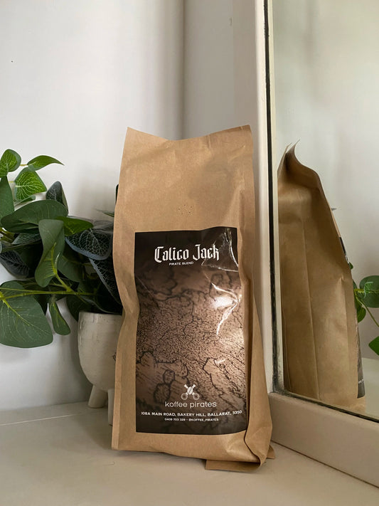 Koffee Pirates- Calico Jack Coffee beans 500g