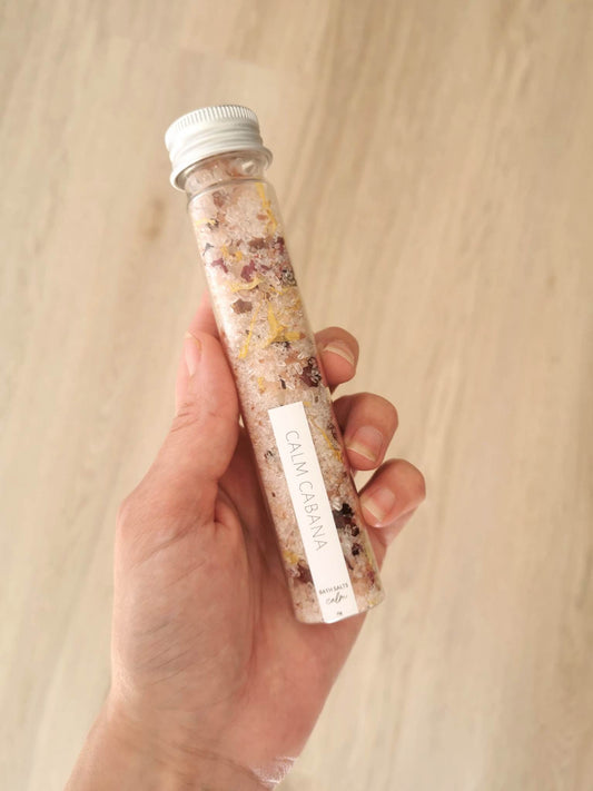 Calm Cabana - Calming Bath Salts - Test Tube 70g