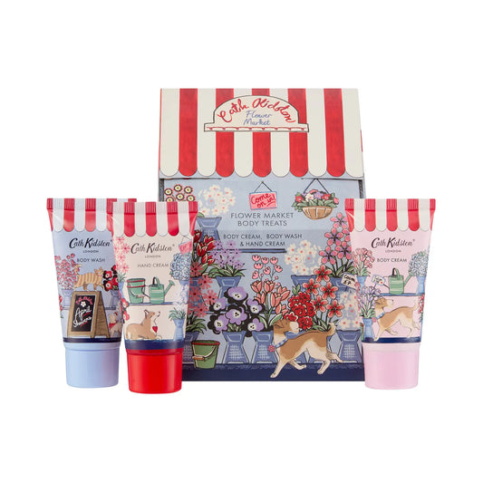 Cath Kidston Flower Market The Flower Stall Body Treats Trio
