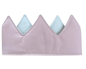 Pink Children's Crown with Velcro - Leo + Theo image 0