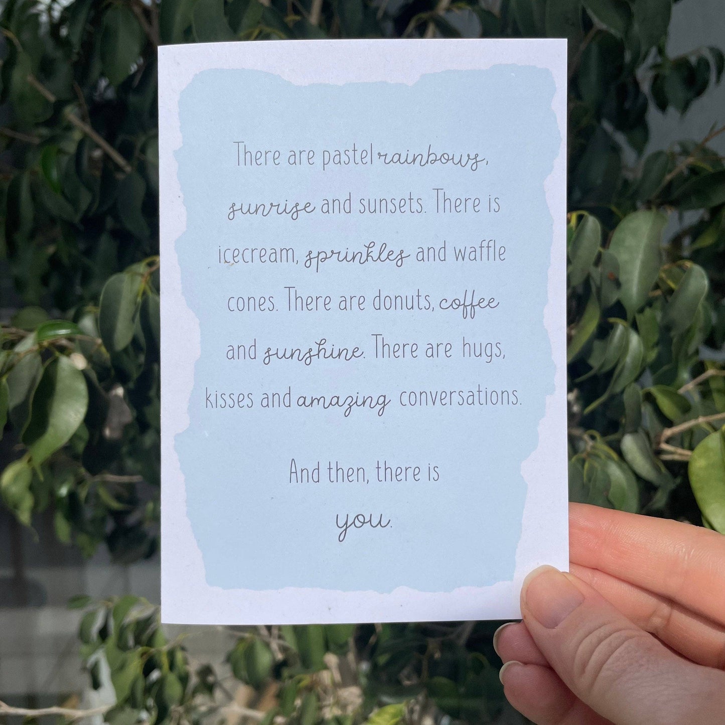 To & From Cards - And Then There Is You